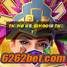 Thống kê Bingo18 thứ tư