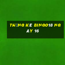 Thống kê Bingo18 ngày 16